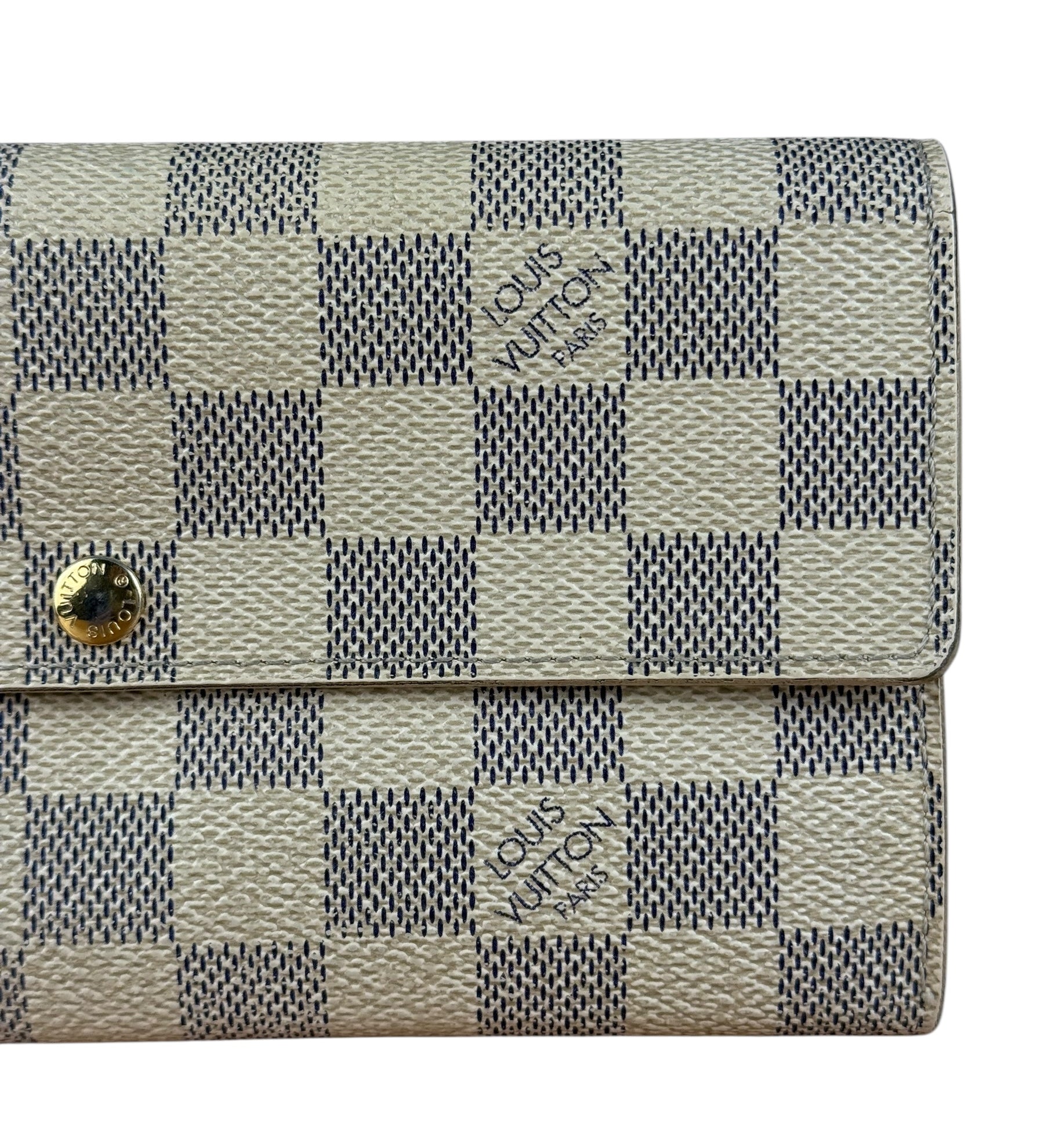 Louis Vuitton Damier Azur Sarah Long Wallet