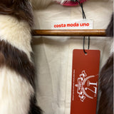 Vintage Costa Moda Uno Rabbit Fur Jacket