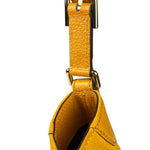 Gucci Mustard Yellow Suede/Leather Trim Hasler Horsebit Hobo Bag