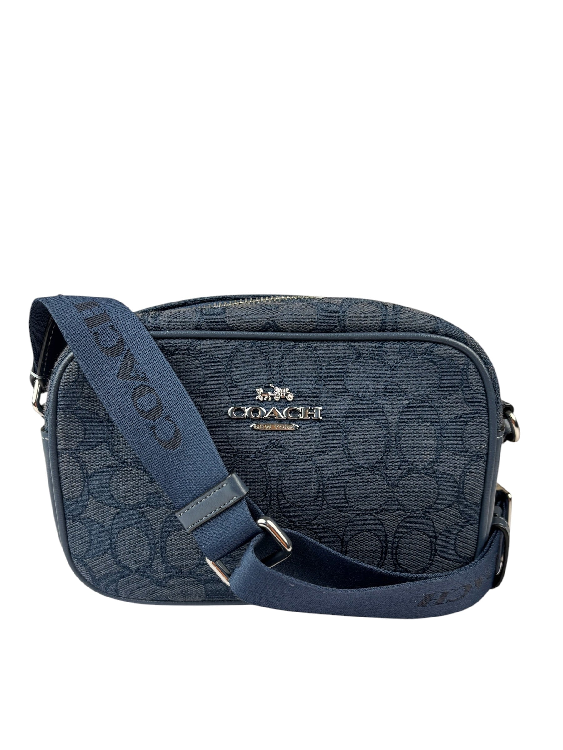 Coach Signature Jacquard Mini Jamie Camera Bag