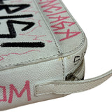 Balenciaga Graffiti Leather Camera Crossbody Bag