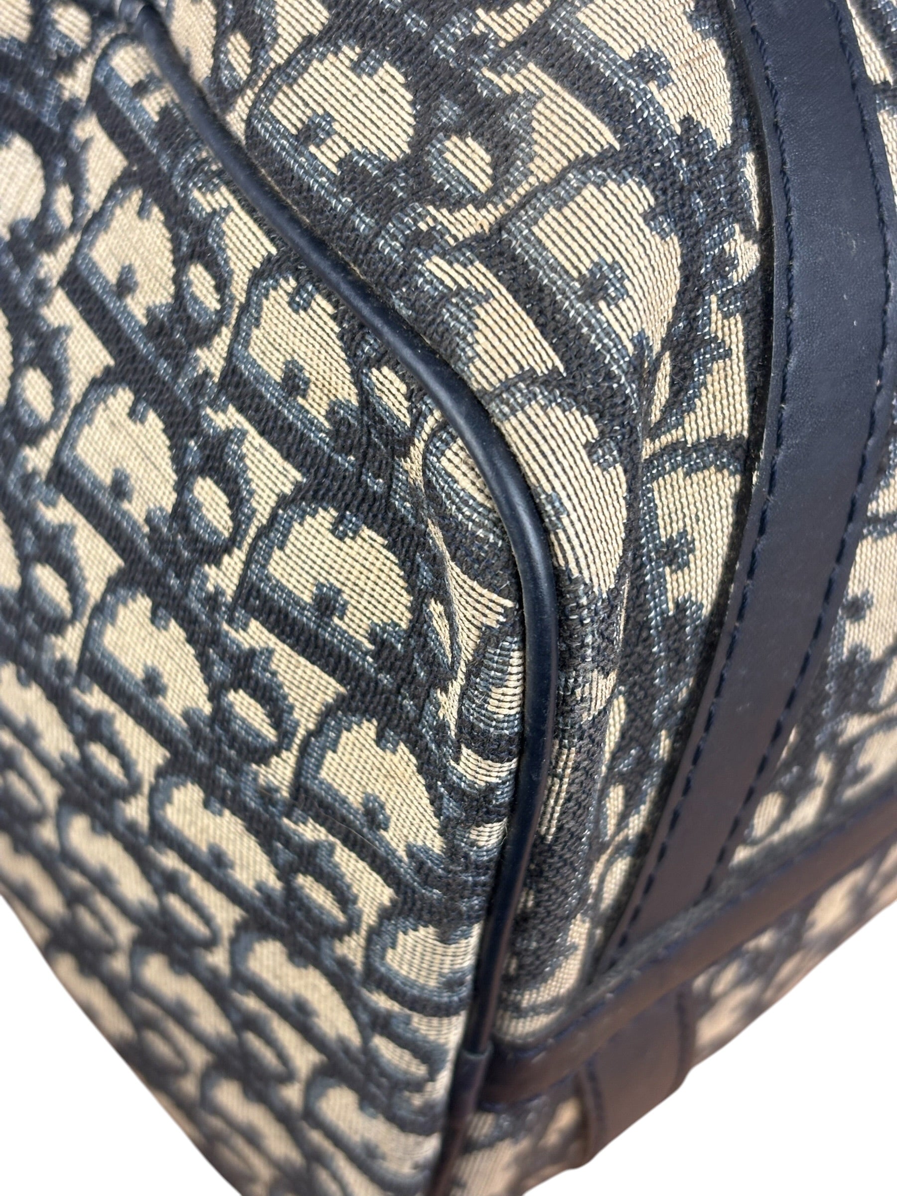 Christian Dior Vintage Trotter Boston Hand Bag