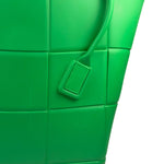 Bottega Veneta Green Acro Large Rubber Tote