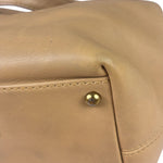 Chanel Turnlock CC Tan Leather Tote 2002