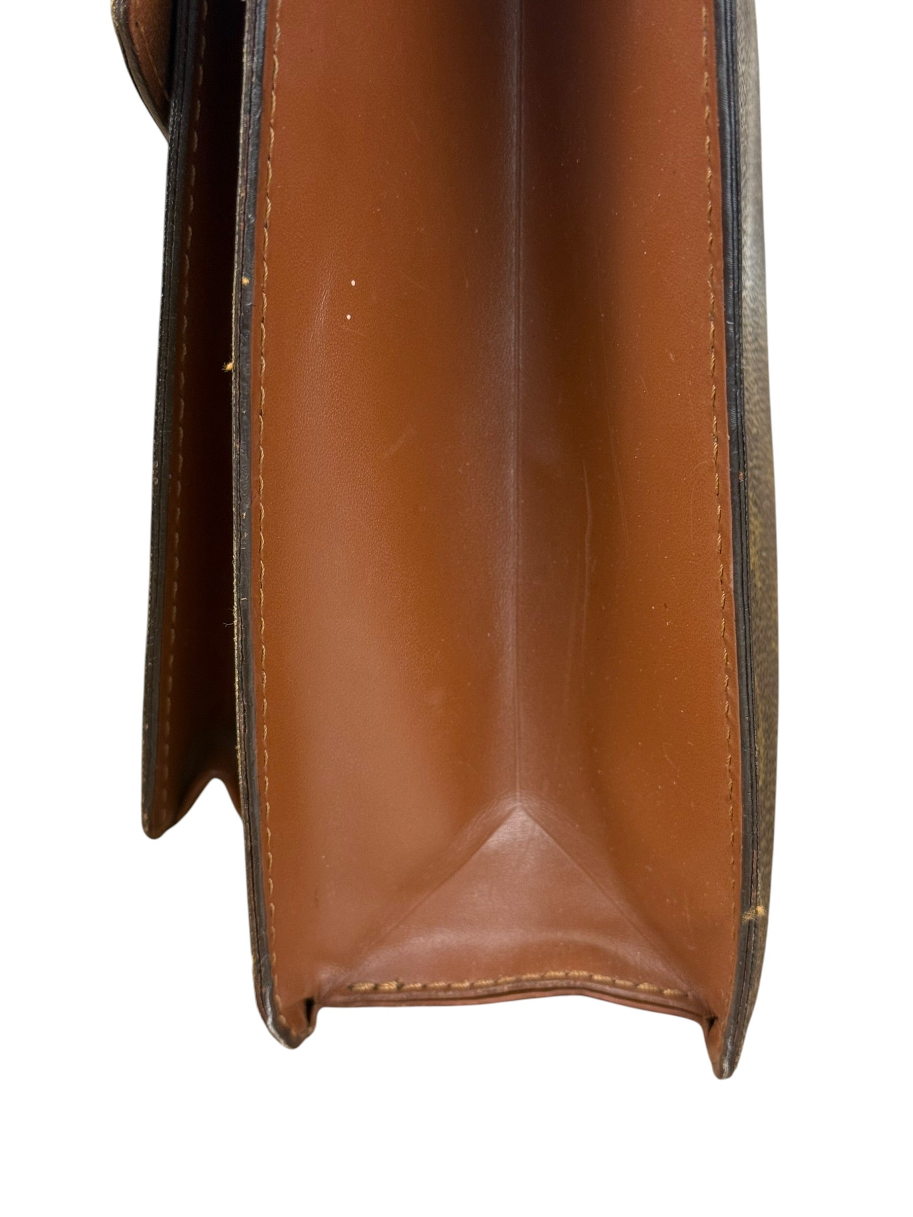 Louis Vuitton Monogram Monceau Lock Shoulder Bag
