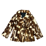 Kinoshita Multi-Color Brown Coat