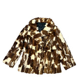 Kinoshita Multi-Color Brown Coat