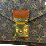 Louis Vuitton Monogram Monceau Lock Shoulder Bag