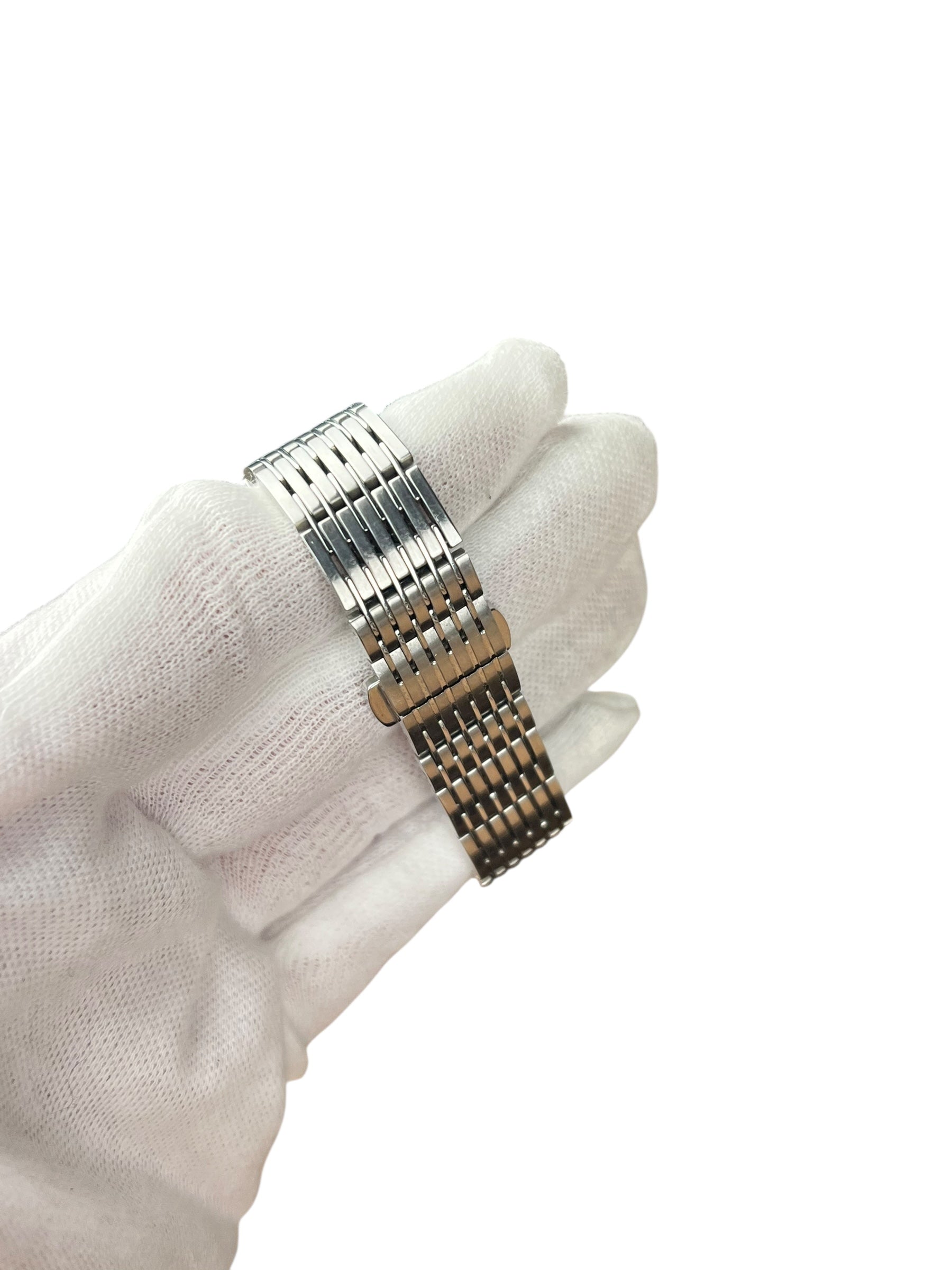 Gucci Black Tank Stainless Band