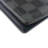 Louis Vuitton Black Damier Bi-Fold Cardholder