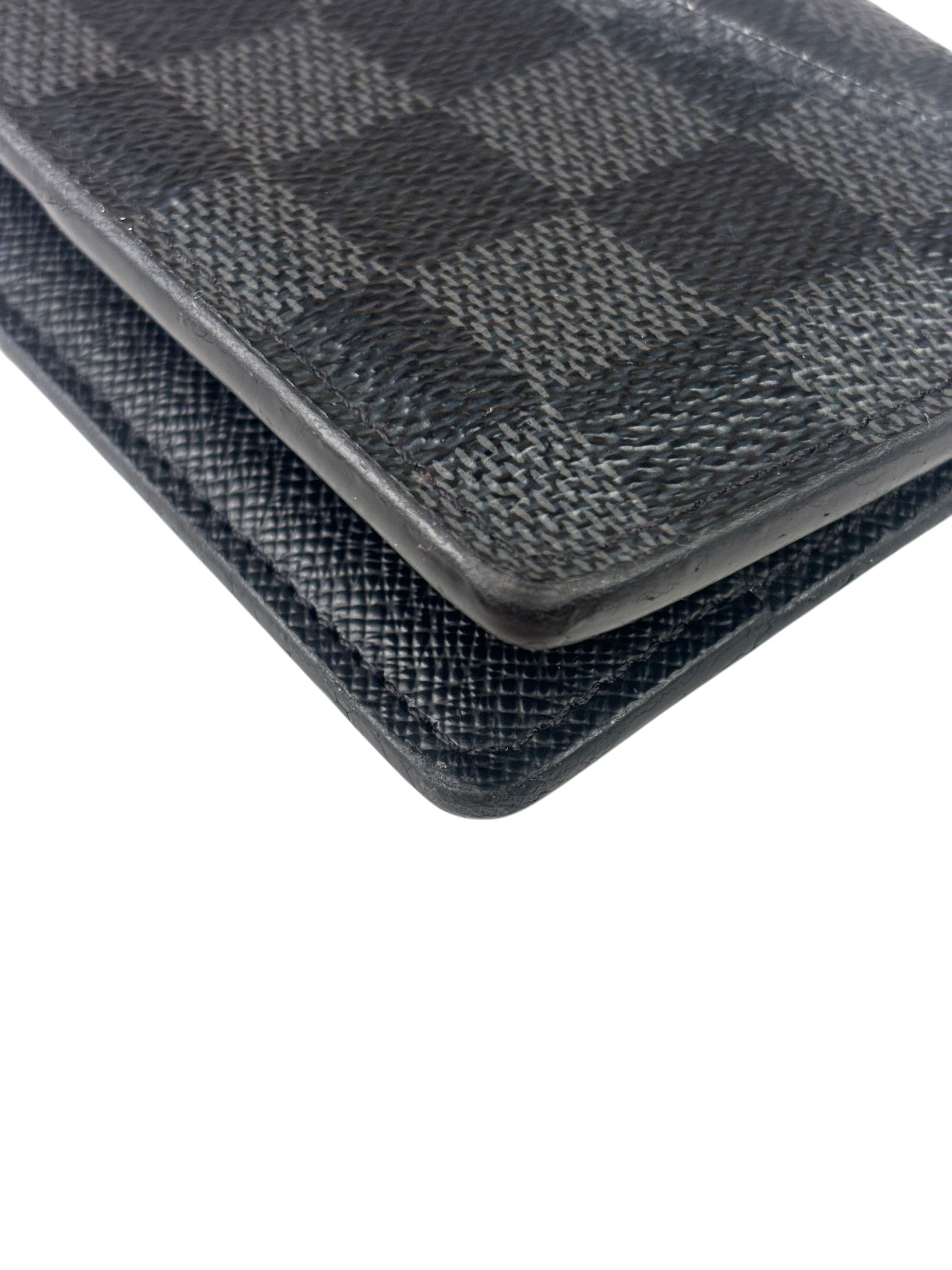 Louis Vuitton Black Damier Bi-Fold Cardholder