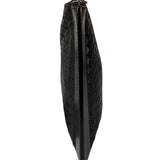 Bottega Veneta Black Intrecciato Zip Pouch