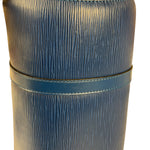 Louis Vuitton Blue Epi Soufflot Handbag