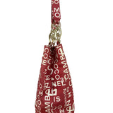 Chanel Vintage Red Canvas Rue Cambon Chain Tote 2002