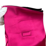 Alexander Wang Fuchsia Pink Satin Lunch Clutch