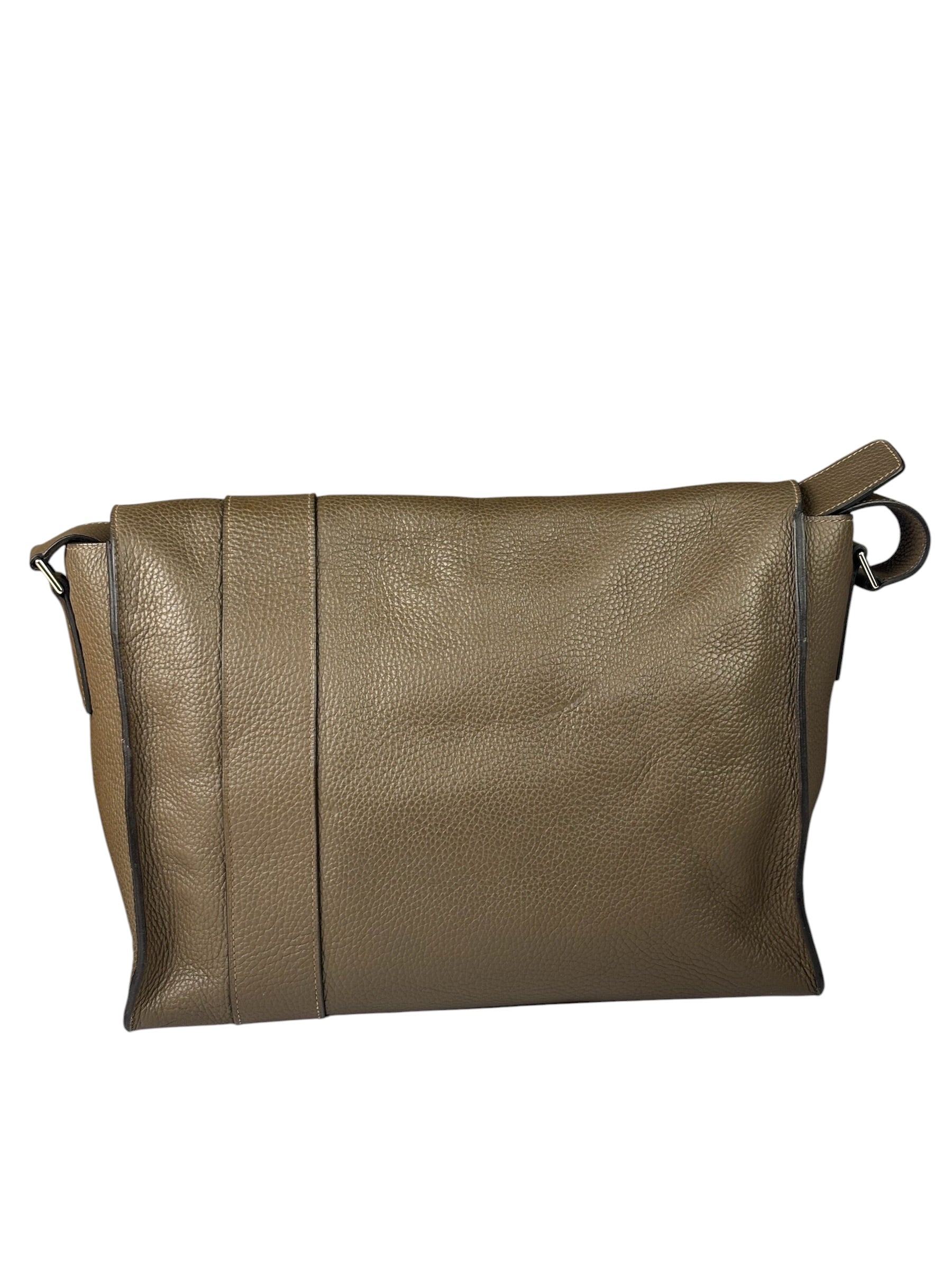 Hermes Brown Leather Sac Alfred Taorillon Clemence 35