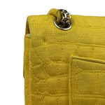 Chanel Crocodile Quilted Jersey Flap Shoulder Bag 2006
