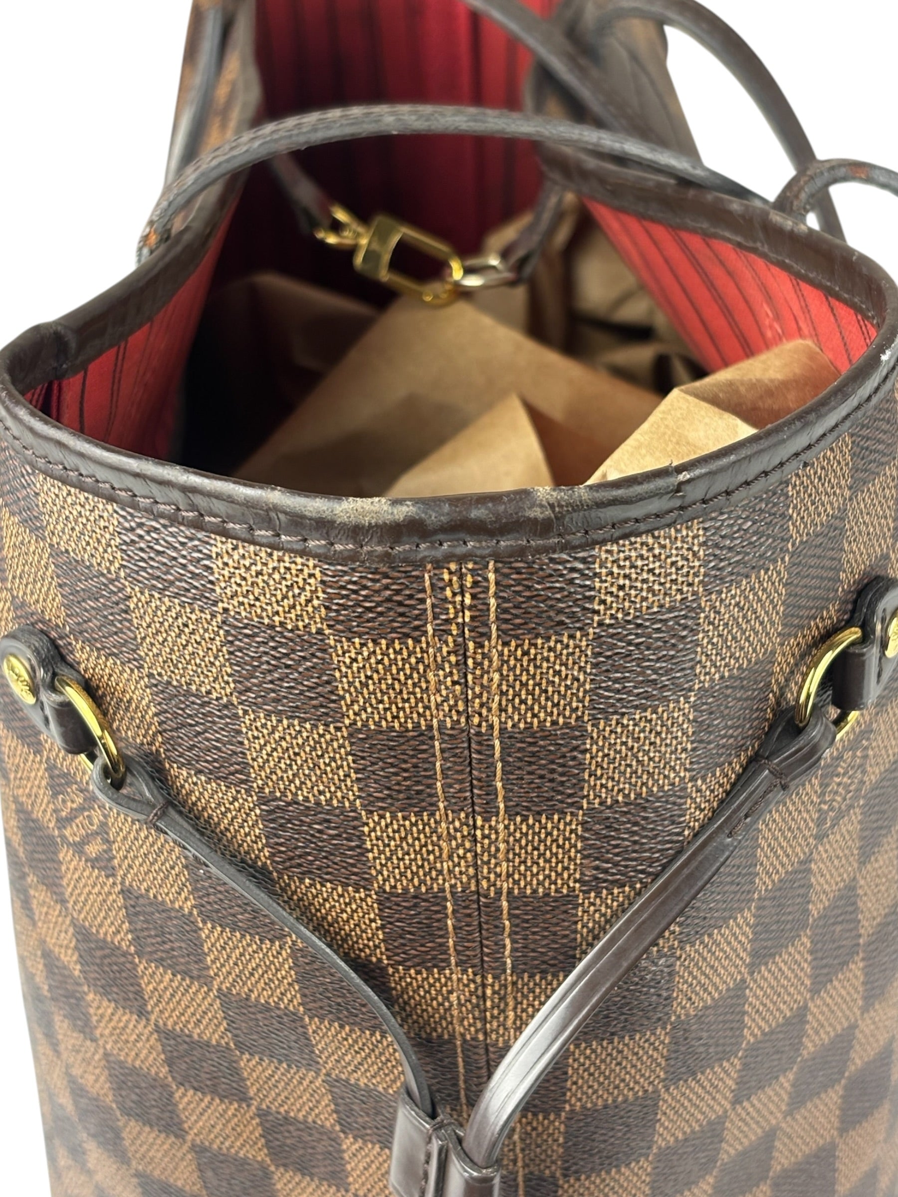 Louis Vuitton Damier Ebene Neverfull MM