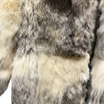 Vintage Ivory/Brown Chinchilla Fur Coat (Toddler's)