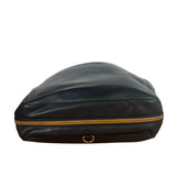 Chloe Black Leather Roy Large Zip Shoulder Bag
