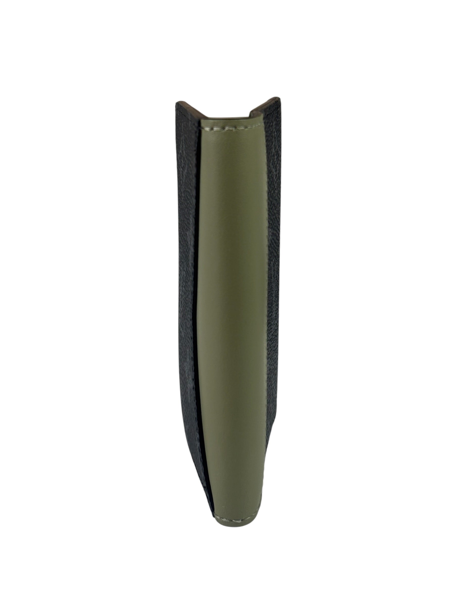 Louis Vuitton Black/Olive Monogram Bi-Fold Card Holder
