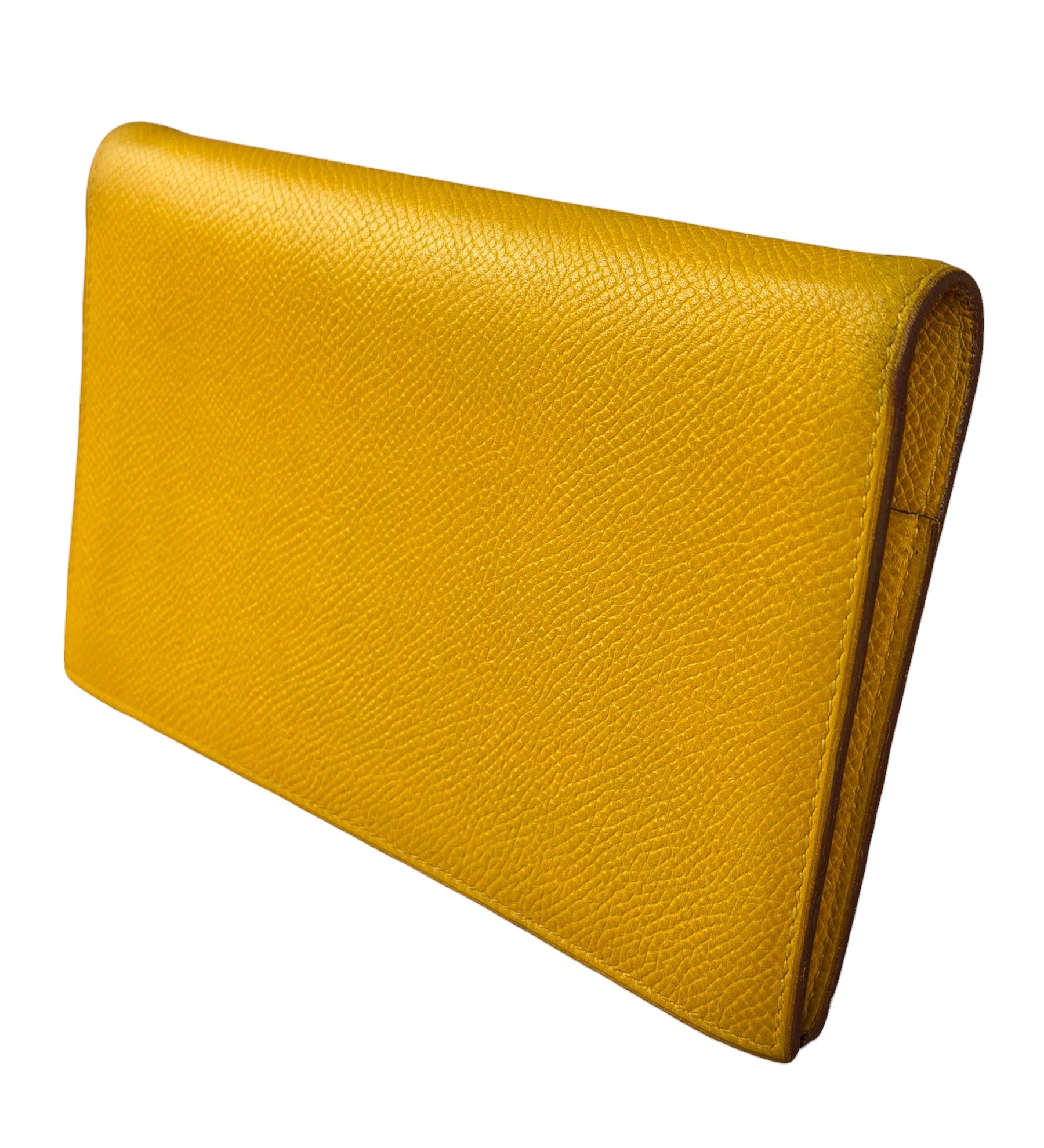 Hermes Yellow Leather Agenda Cover