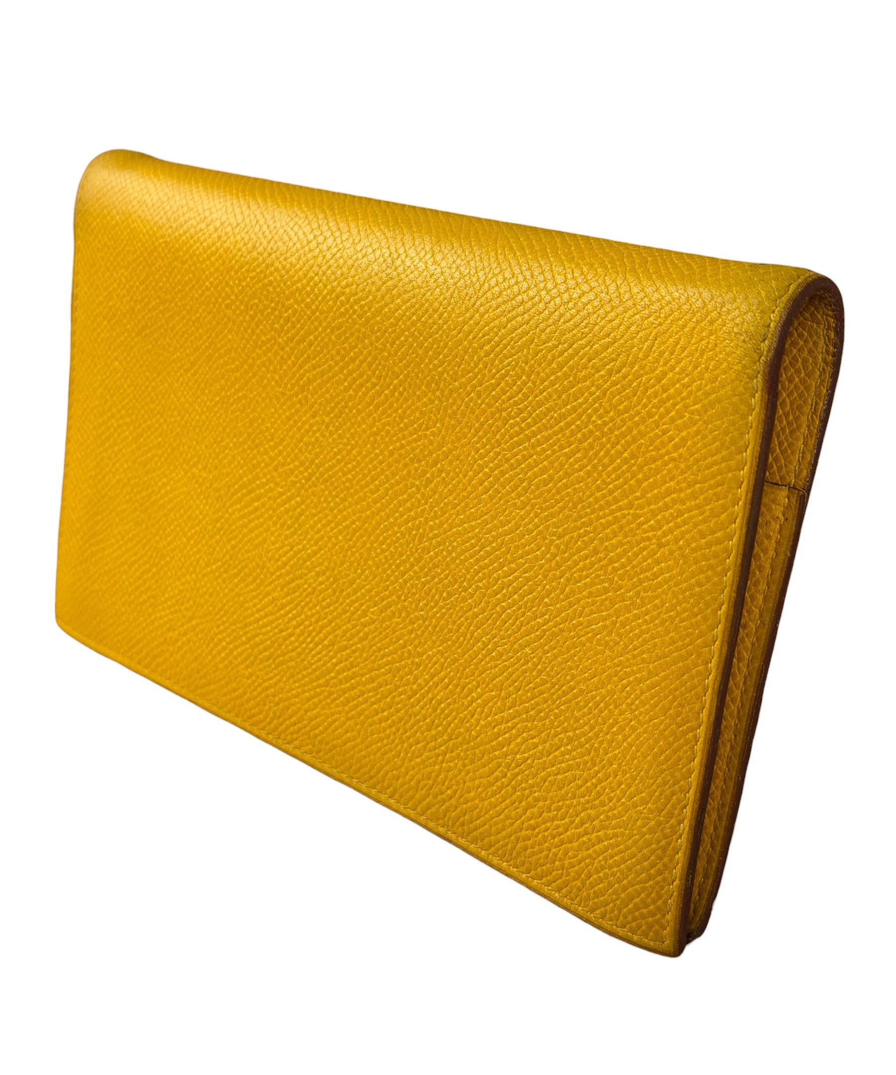 Hermes Yellow Leather Agenda Cover