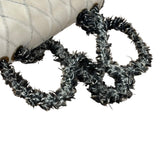 Chanel Tweedy Quilted Leather Fringe Flap Bag 2011