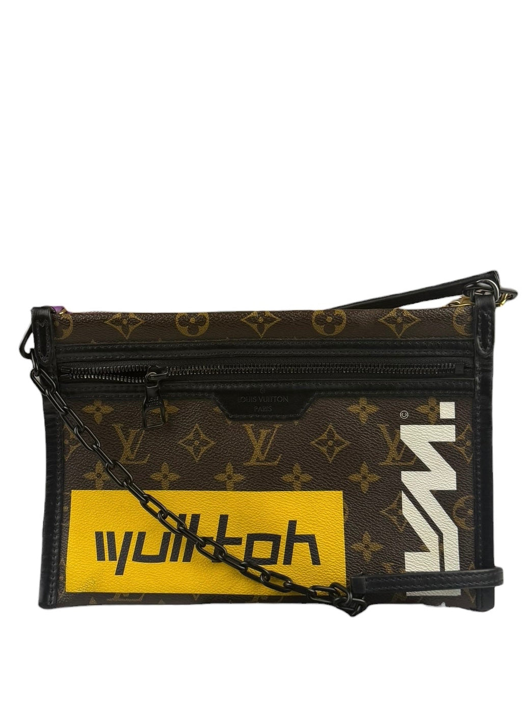 Louis Vuitton Limited Edition Flat Messenger Bag