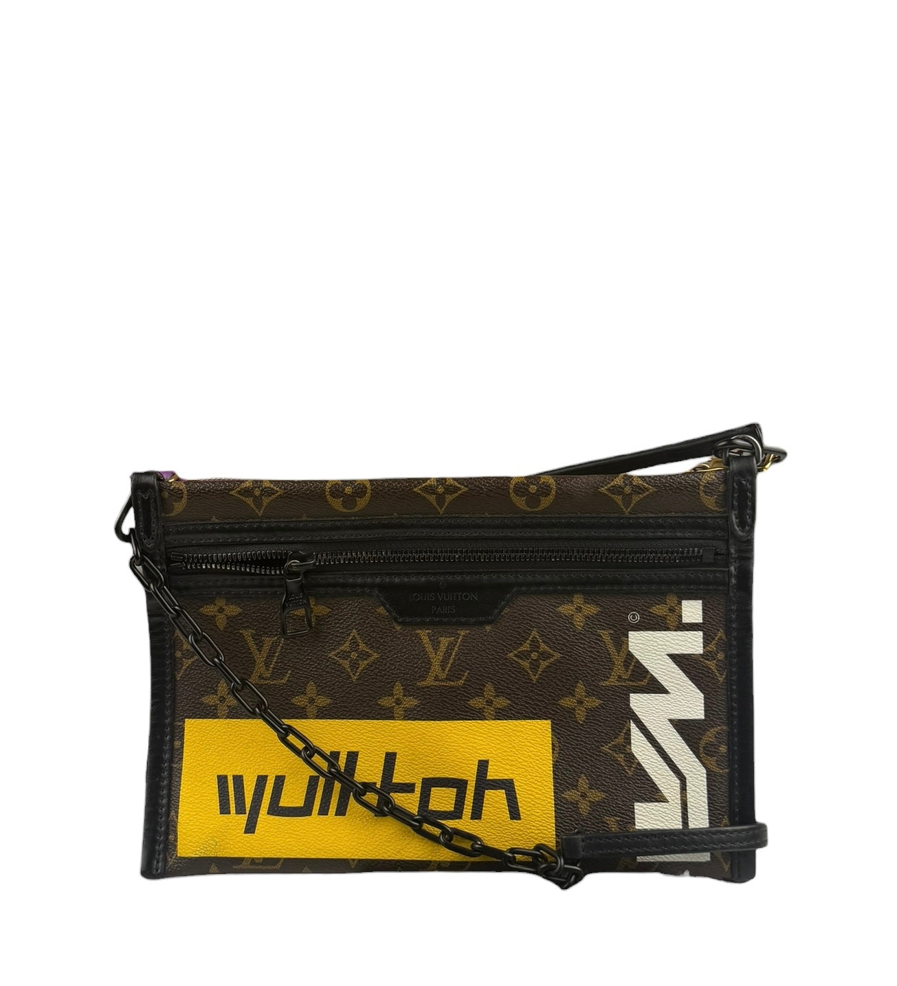 Louis Vuitton Limited Edition Flat Messenger Bag