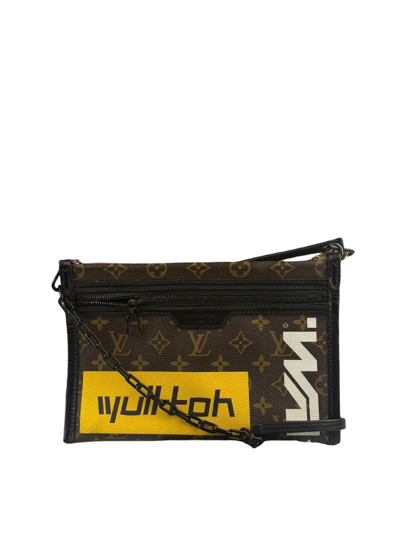 Louis Vuitton Limited Edition Flat Messenger Bag