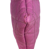 Christian Dior Fuchsia Leather  Flat Pouch