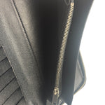 Saint Laurent Black Studded Long Wallet