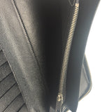 Saint Laurent Black Studded Long Wallet