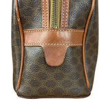 Celine Vintage Leather Macadam Dome Hand Bag