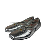 Vivienne Westwood Silver Bow Ballet Flats