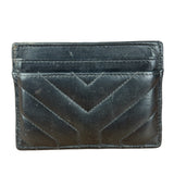 Yves Saint Laurent Quilted Black Joan Card Holder