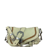 Christian Dior Vintage Beige Marrakech Medium Shoulder Bag