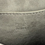 Fendi Dove Gray Leather C'mon Crossbody Bag