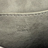 Fendi Dove Gray Leather C'mon Crossbody Bag