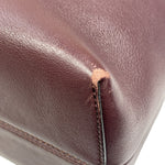 Fendi Burgundy By The Way 2 Way Boston Bag