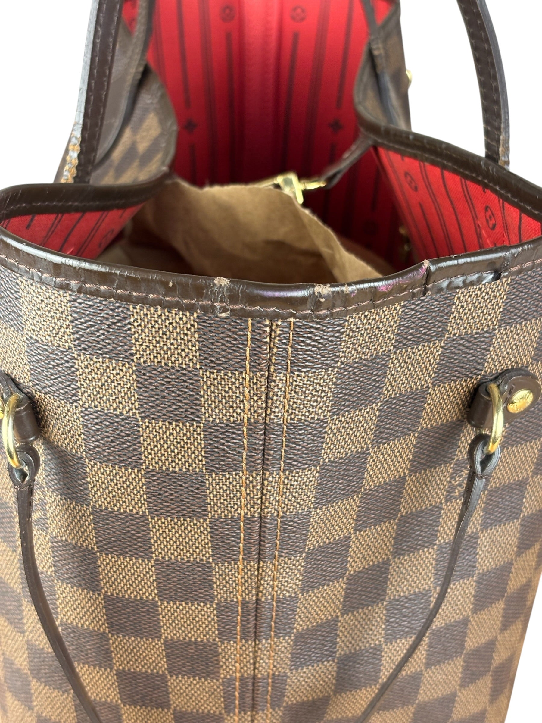 Louis Vuitton Damier Ebene Neverfull MM