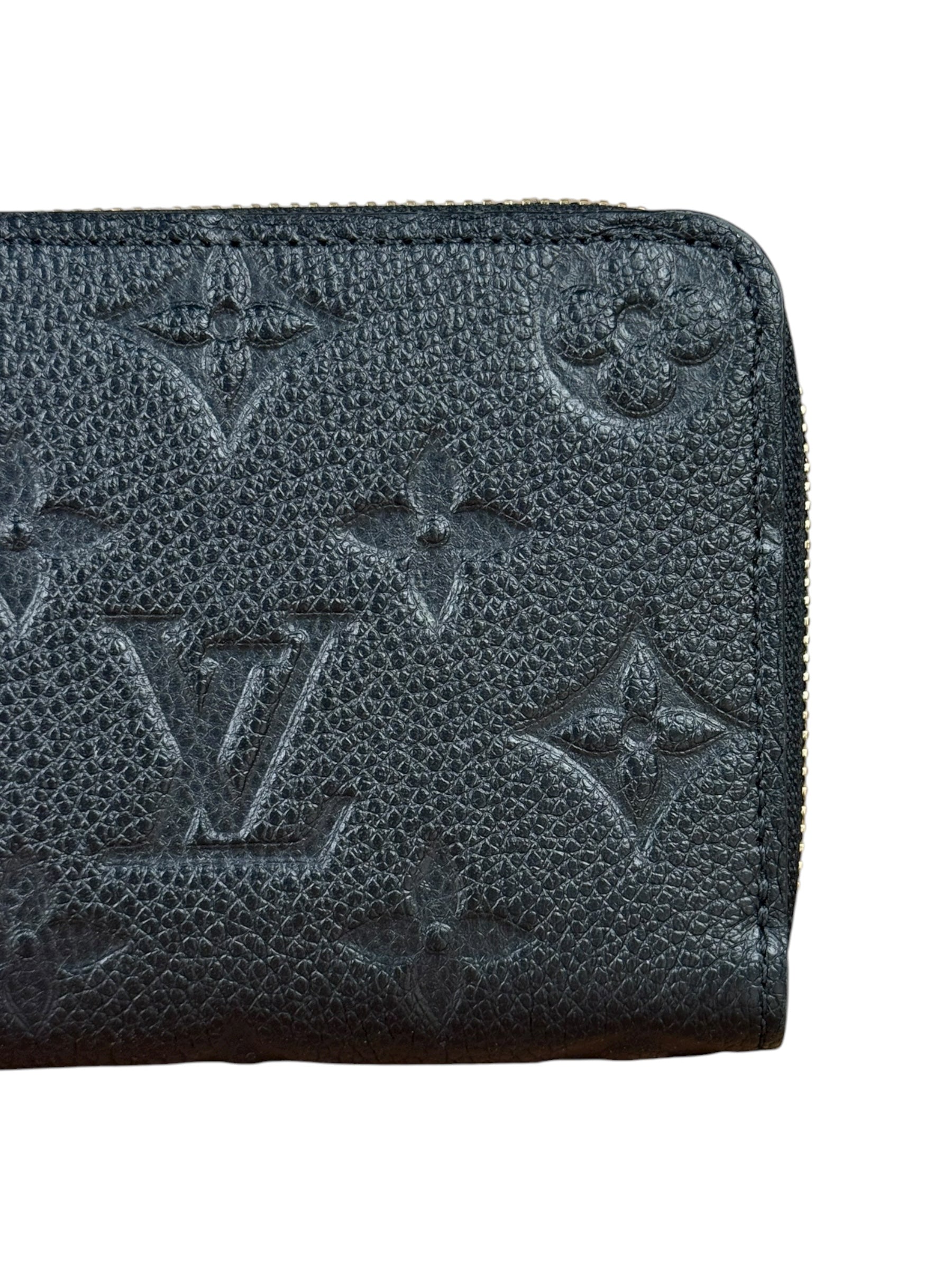 Louis Vuitton Black Zippy Coin Purse