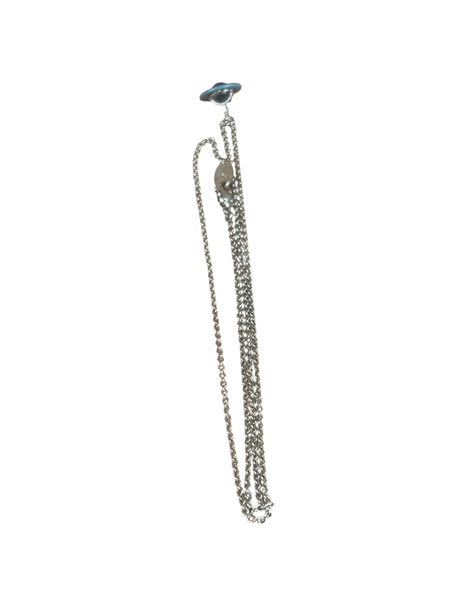 Vivienne Westwood Blue Orb Necklace