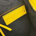 Balenciaga Yellow Leather Classic City Bag