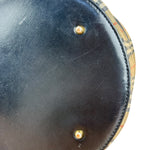 Burberry Vintage Nova Check Top Handle Vanity Bag