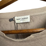 Saint Laurent Logo Short Sleeve Top