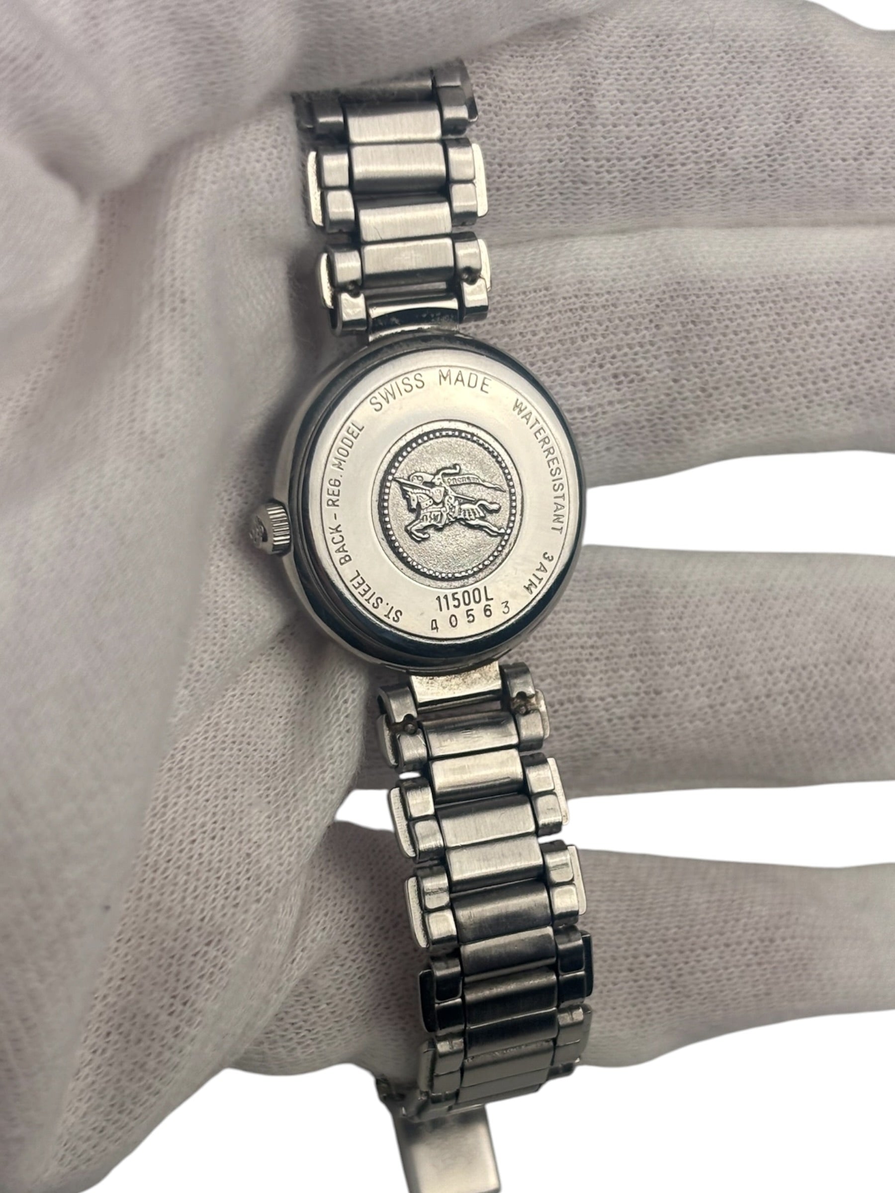 Burberry House Check Dial Stainless Steel Band