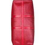 Louis Vuitton Red Epi Keepall Duffel Hand Bag