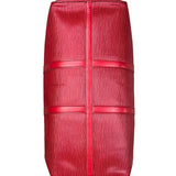 Louis Vuitton Red Epi Keepall Duffel Hand Bag